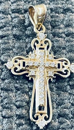 Gold Cross Pendant