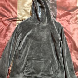 Kids Black Hoodie 7/8