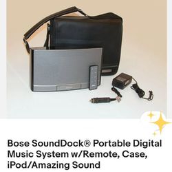 Bose Speaker Dock For ios