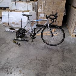 Lemond Revolution Bike Trainer With Trek Bike