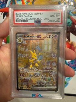 Alakazam ex 151 PSA 10