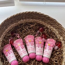 Lip Gloss + Lotion Keychain Set 💖 | Hydrating Duo | Cute Gift