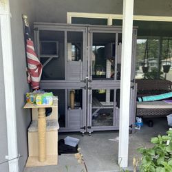 Outdoor Catio On Wheels