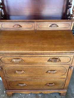 Secretary 1940s Antique 