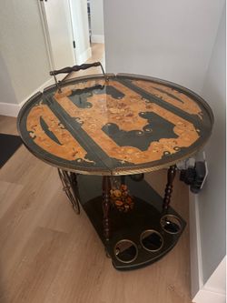 Vintage tea/bar cart