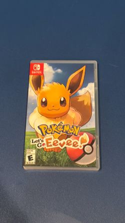 Nintendo switch Pokémon let’s go Eevee