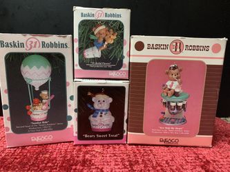 31 Flavors Enesco Christmas Ornaments 