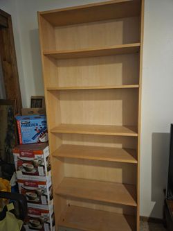 Wooden shelf