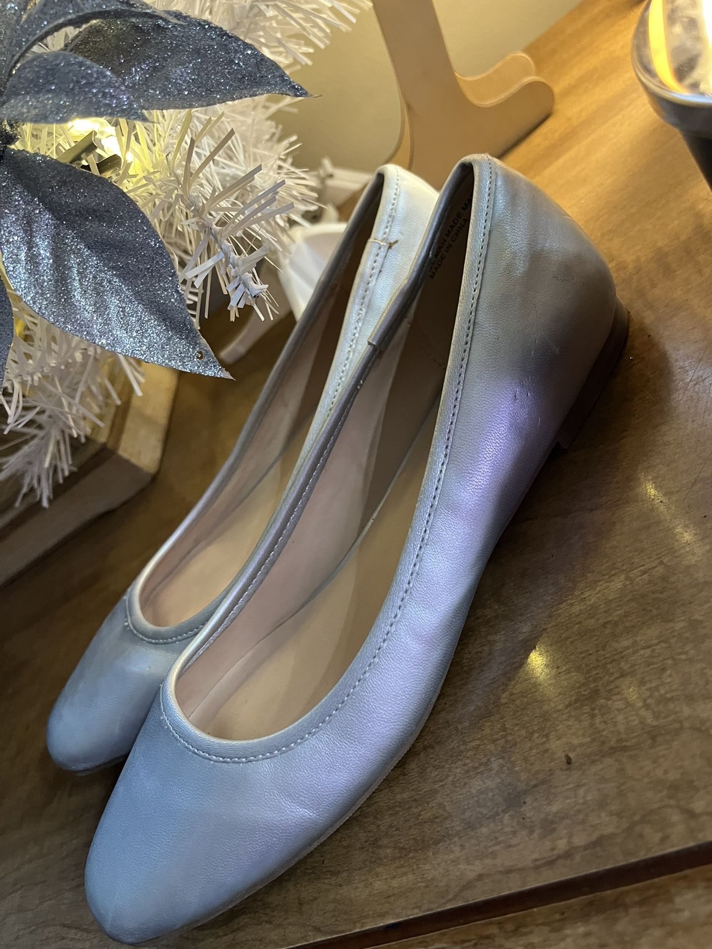 Silver Dress Shoes