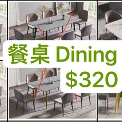 63'' Sintered/marble Stone Dining Table