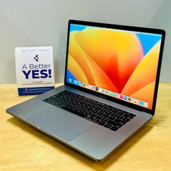 MacBook Pro 15” Laptop Apple Space Grey Intel Core i7/16GB RAM/512GB⚡️🔥 Comes with Microsoft Office, Logic, Final Cut💻 1 Year Wrnty✅ $0Down Finance