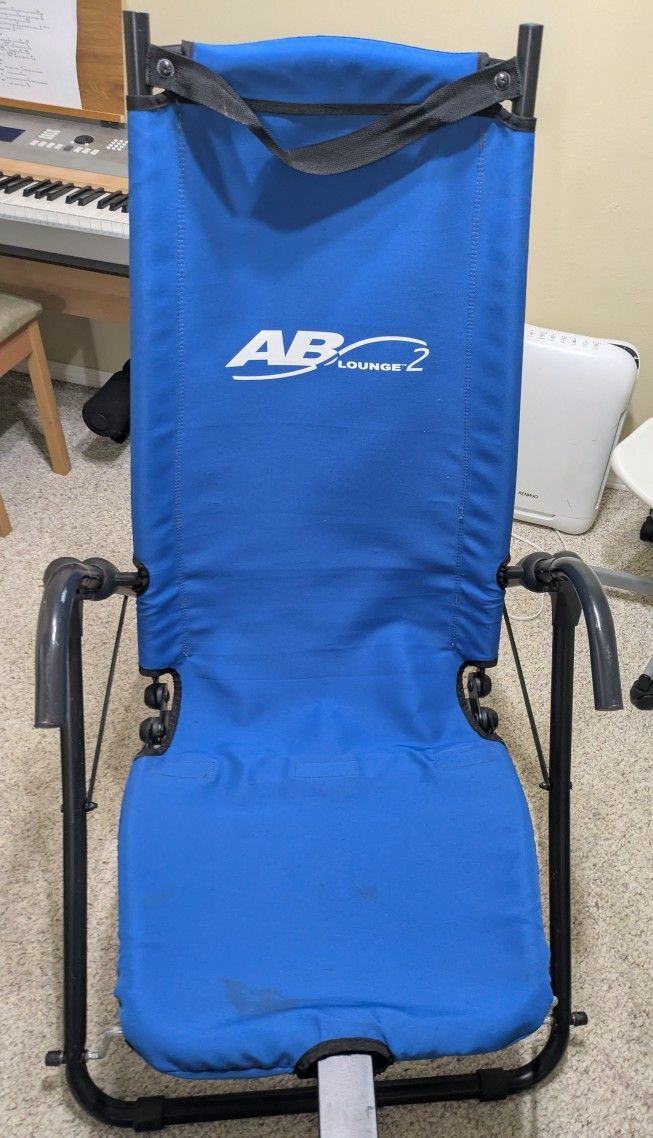 Ab Lounge Two. Abdominal Exercise Chair