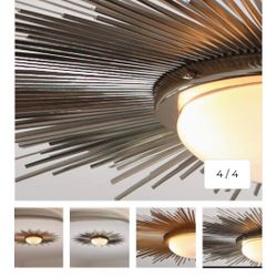 Sunburst Light Fixture 