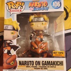 Naruto On Gamakichi Funko Pop