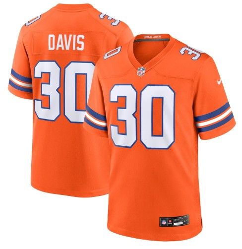 Terell Davis Color Rush Jersey Stiched New With Tags Small