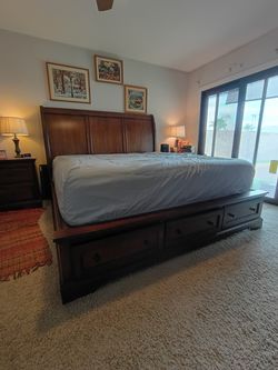 Beautful King Bed