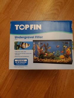 Hardly used fishtank filter