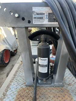 Pipe Bender Schedule 40/80 / Square Tubing Also With HEAVY DUTY STAND