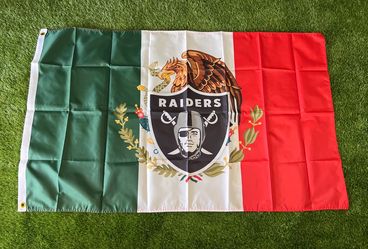 Raiders flag size 5’x3’