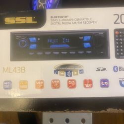 Car Stereo System With remote 