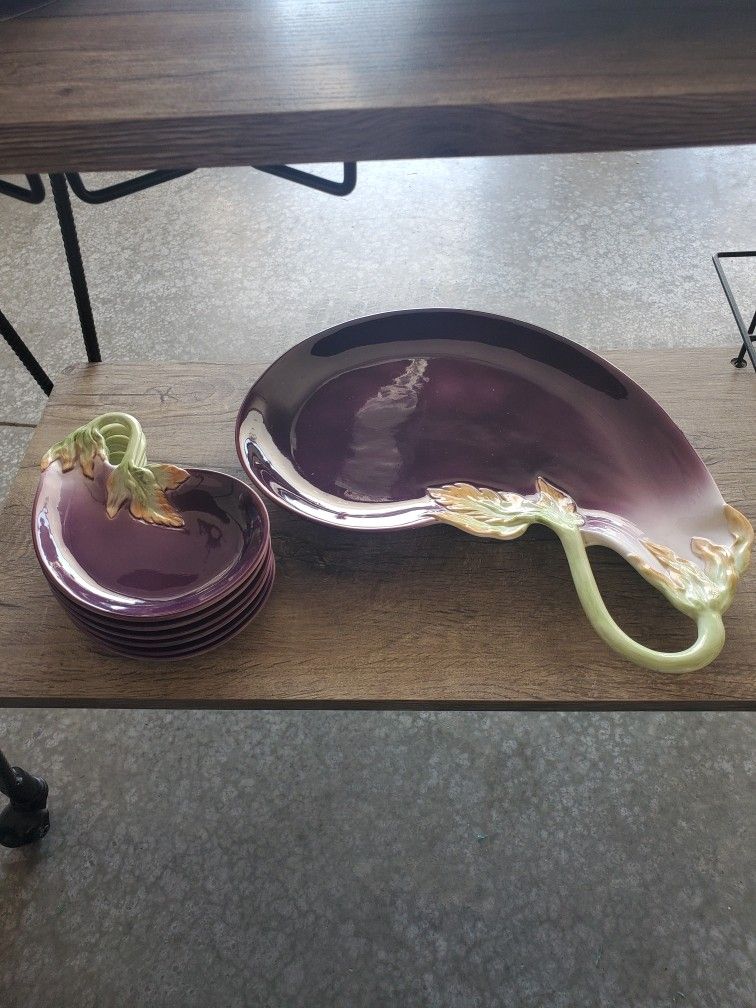 Fitz & Floyd Eggplant