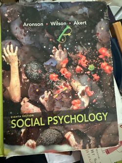 Social Psychology Textbook