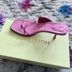 Gently Used Isla Pink Slip Ons *Size 9*