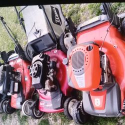 3 Mowers Run One Dont.  Buy 3 Get One Free