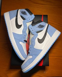 Jordan 1 University Blue/UNC size 12 