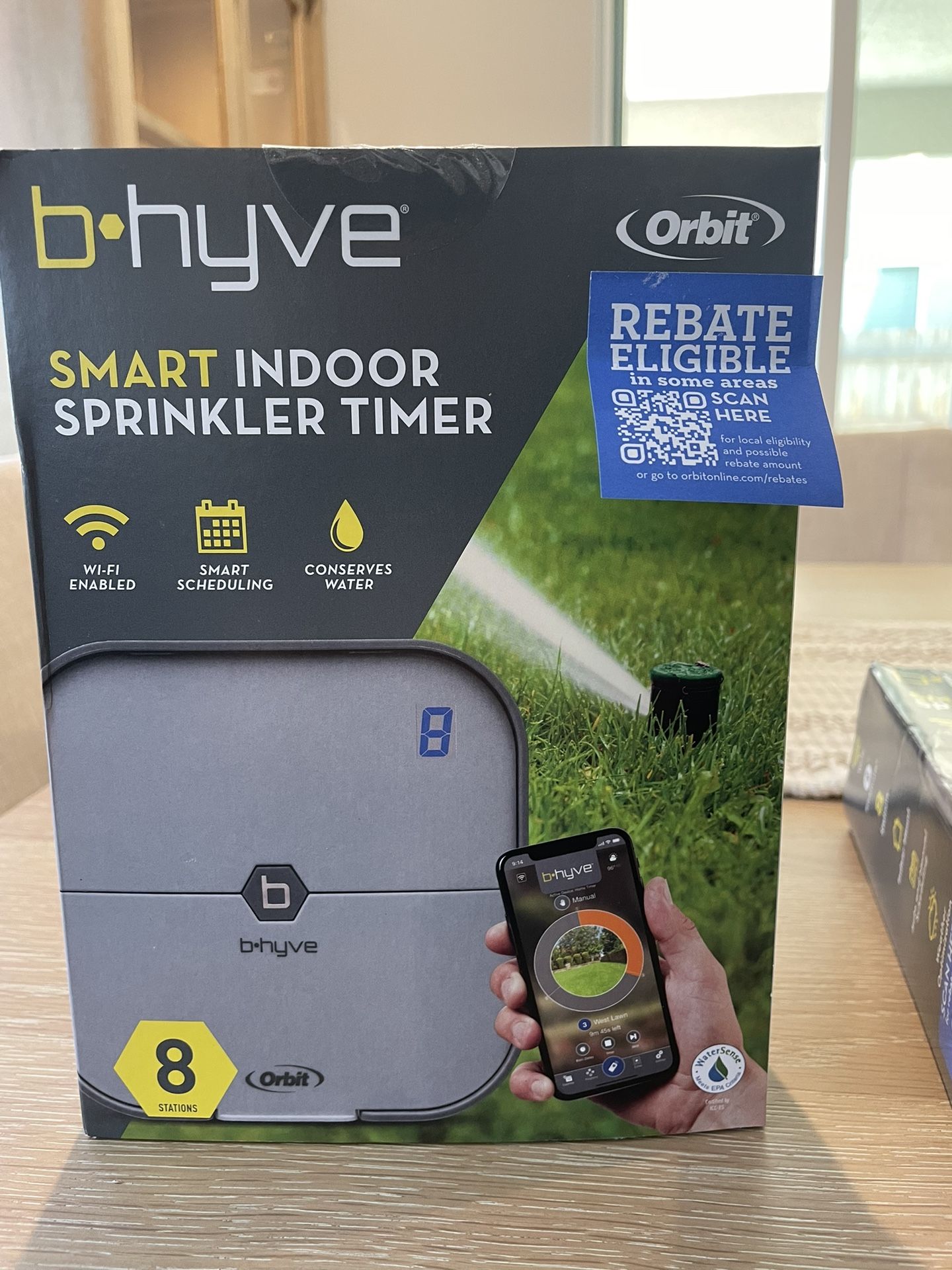 Orbit B-hyve 8-Zone Smart Indoor Sprinkler Controller