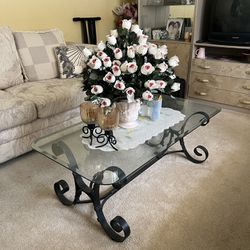 3 Glass Coffee Tables 