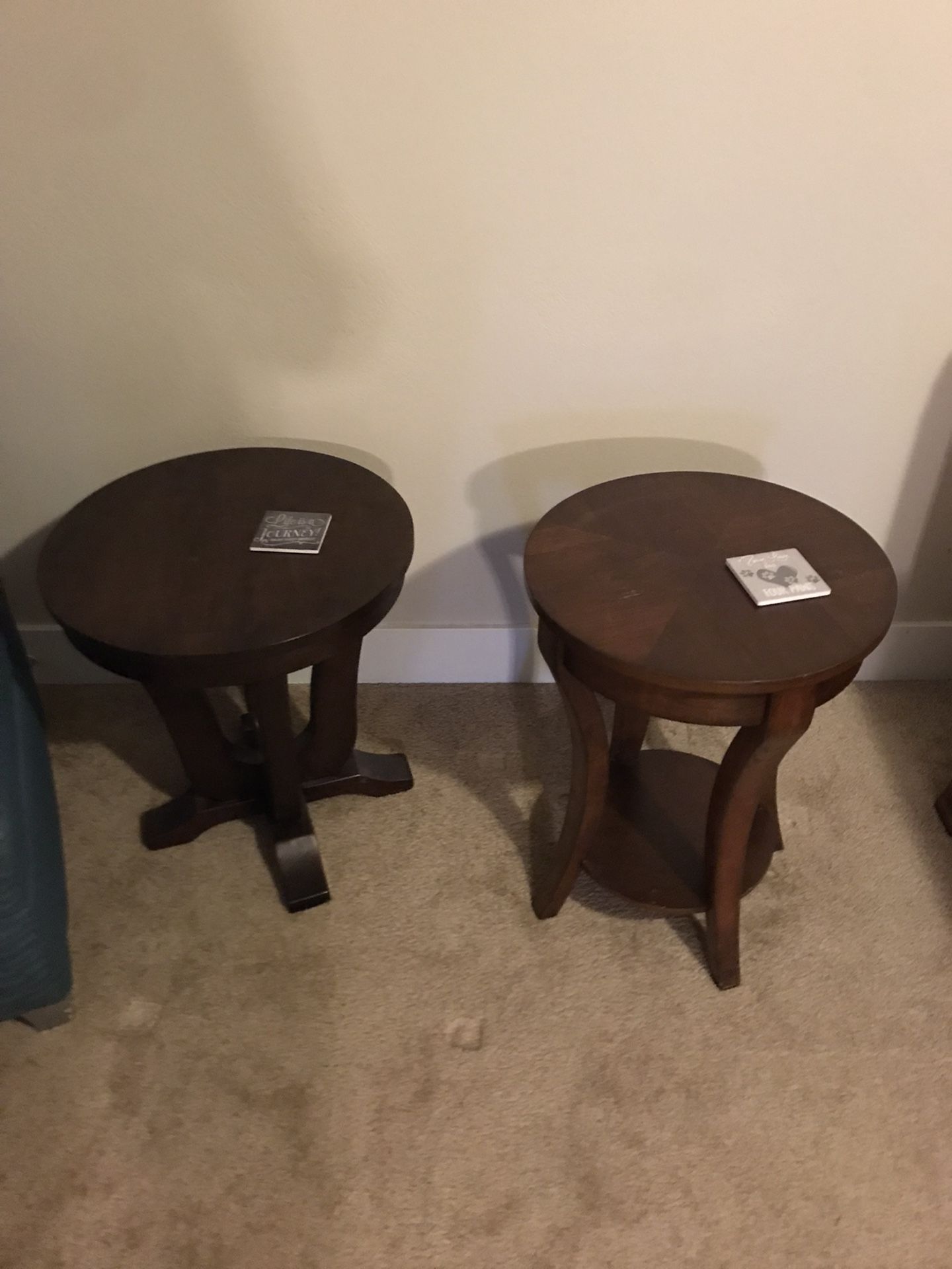 Wooden End tables