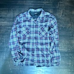 Pendleton Plaid Flannel Button-Up Shirt
