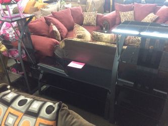 3 pics TV STAND $250