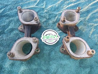 Porsche solex manifold adapters to fit Ida Weber carburetors $200