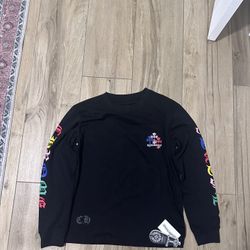chrome hearts rainbow and black long sleeve