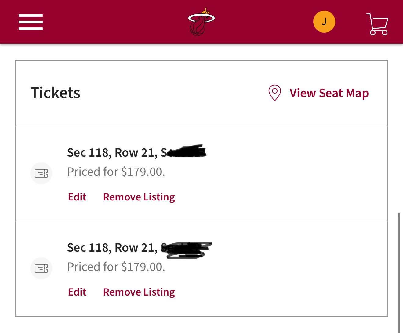 Heat vs Warriors – Lower Bowl Section 118 – Season Ticket Holder Transfer