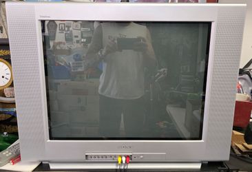 SONY WEGA FD TRINITRON MODEL KV-27FS100L ULTIMATE RETRO GAMING CRT TV W/REMOTE & MANUAL!