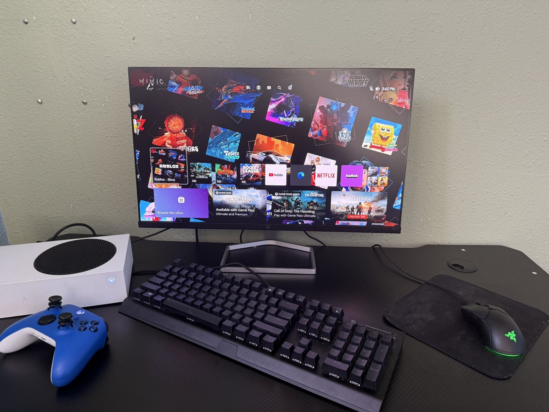 Gaming Setup But Or Trade For A E-bike 