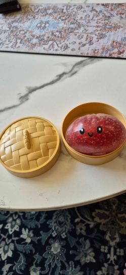 Glitter Dumpling Squishy Toy 3.5"