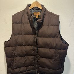 St. John’s Bay Puffy Hoodie Men’s XXL Chocolate Brown