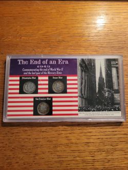 1945 Mercury Dimes End Of An Era Set