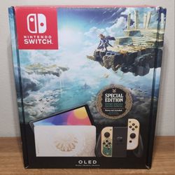 The Legend of Zelda Tears of the Kingdom Special Edition OLED Switch CIB