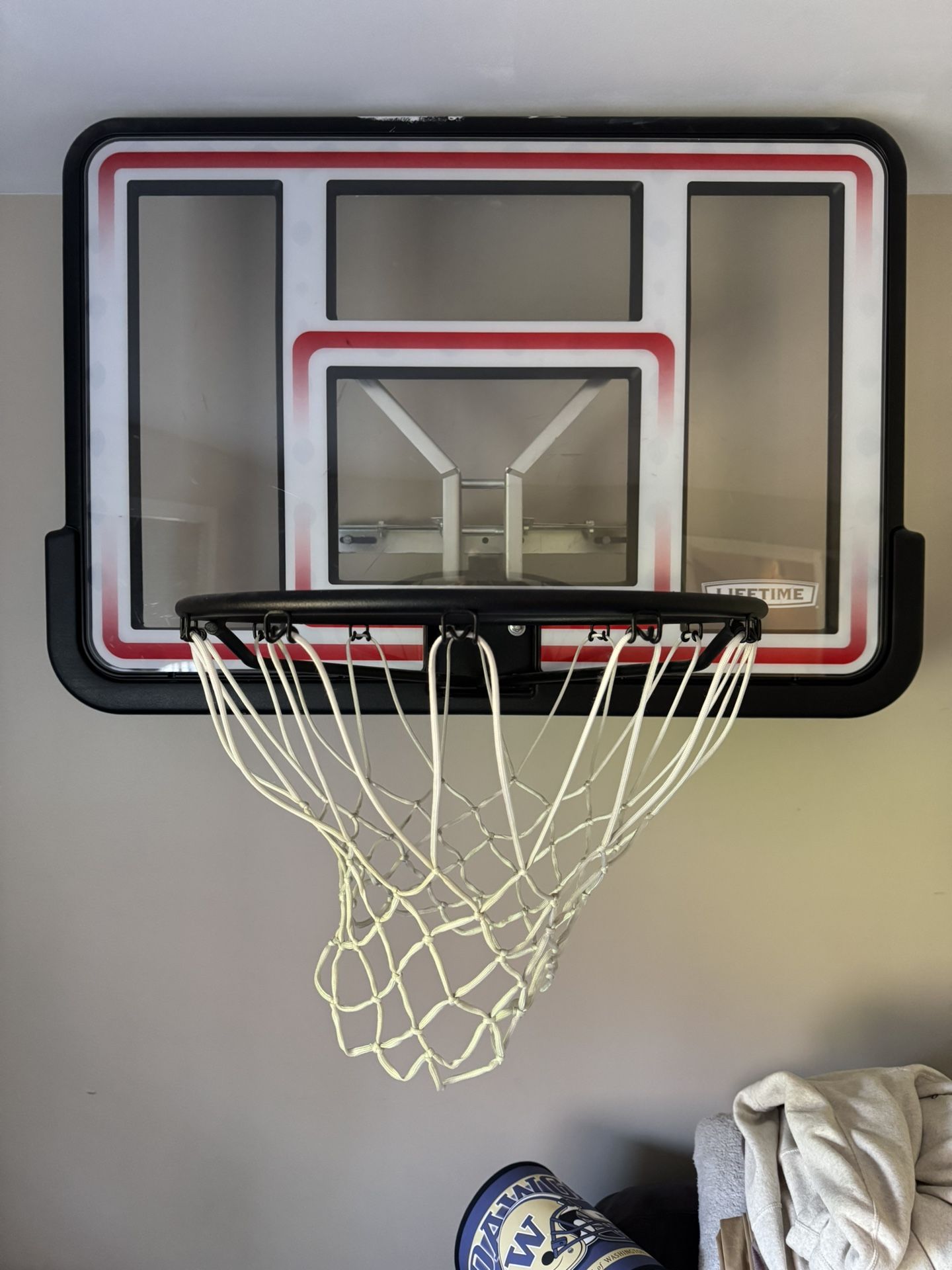 Lifetime Backboard And Hoop