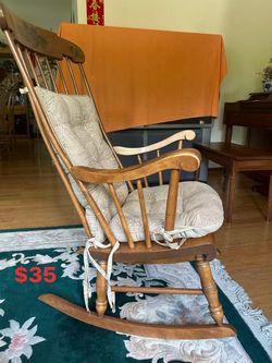 Retro American style rocking chair