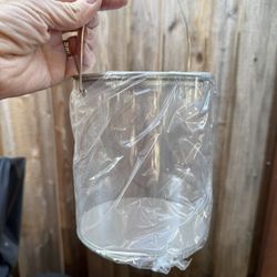10 Clear Crafting Paint Type Buckets