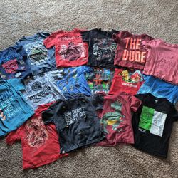 Boys 5T Short Sleeve Shirt Lot