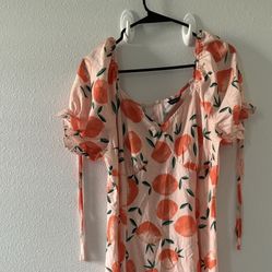 Peach Sundress