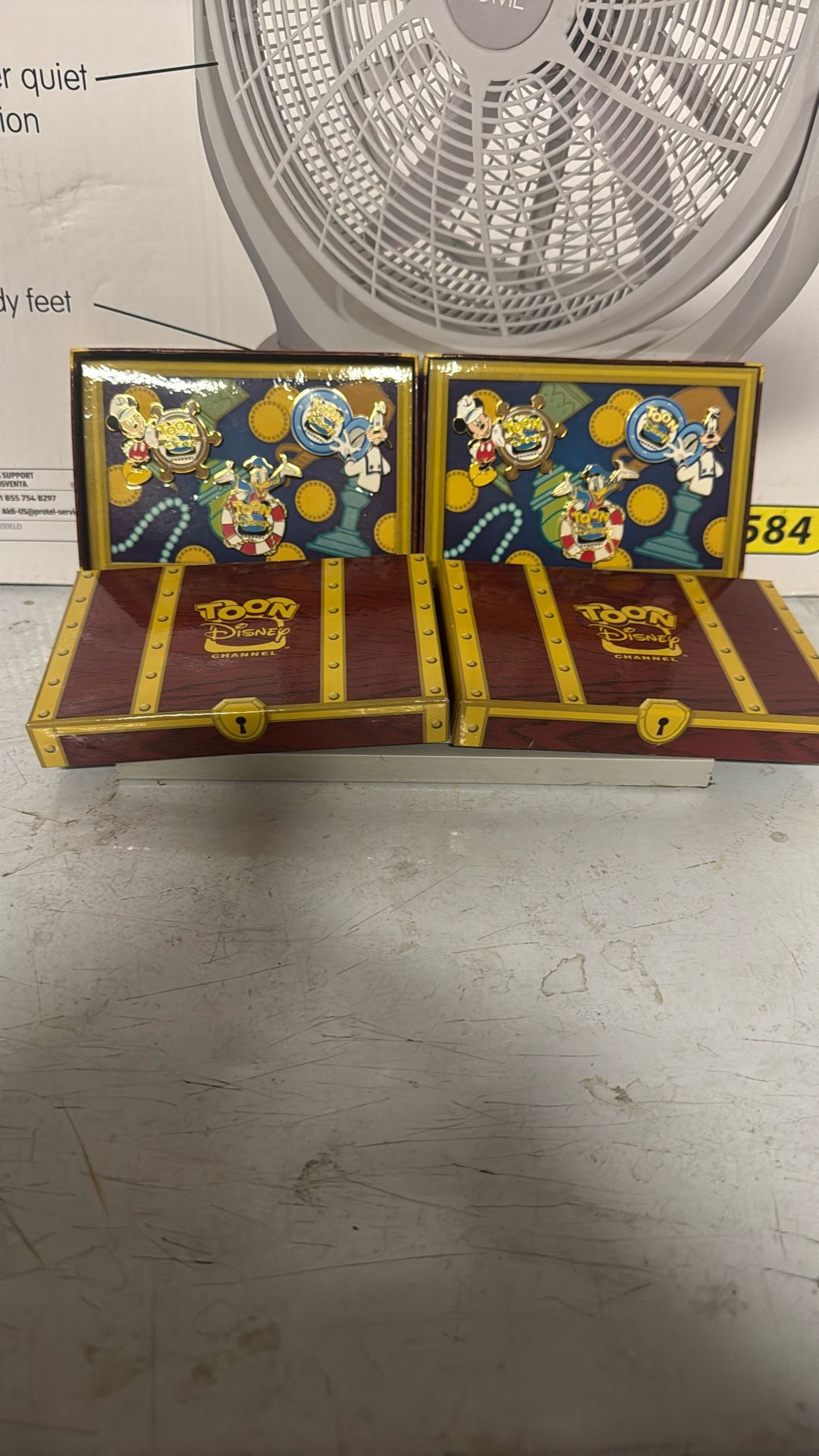 Disney Pins New In Box $50 Each Box . Two Boxes Left 