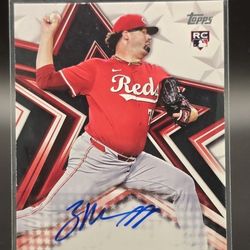 2026 Topps Zach Maxwell Baseball Stars Auto RC Rookie #BSA-ZAM Reds